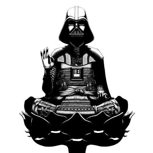 Vader Buddha (Fine Art Print)